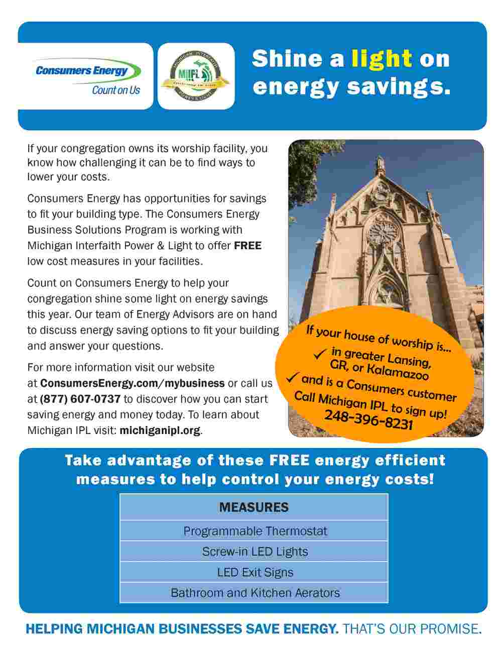 Consumers Energy Efficiency Program